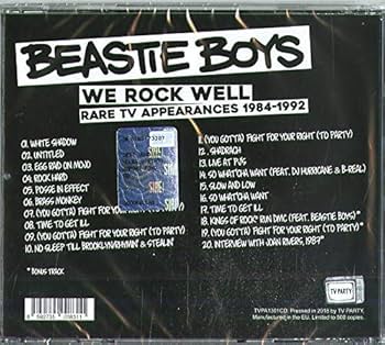 洋楽 BEASTIE BOYS WE ROCK WELL lp We Rock Well: Rare TV Appearances 1984-1992: Amazon.pl